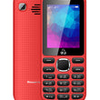 POWERTECH Mobile Phone PTM-08, Dual Sim, Multimedia, 2800mAh, Red