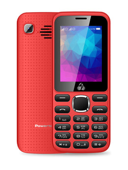 POWERTECH Mobile Phone PTM-08, Dual Sim, Multimedia, 2800mAh, Red