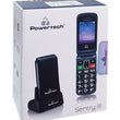 POWERTECH Mobile Phone Sentry III PTM-10, SOS Call, with flashlight, black