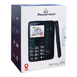 POWERTECH Mobile Phone Sentry GPS, SOS Call, Dual Sim, with flashlight, black