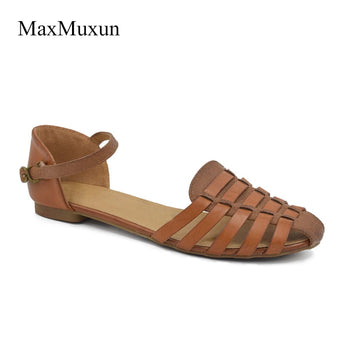 MaxMuxun Women Slingback Flat Sandals