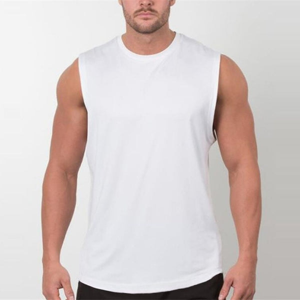 Brand New Plain Tank Top Men Bodybuilding
