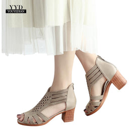 YOUYEDIAN Spring Summer Ladies high heels