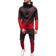 LASPERAL 2 Pieces Zipper Tracksuit Men Set