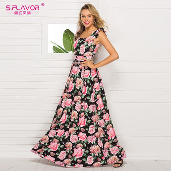 S.FLAVOR national Fashion Flower Printing