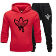 New hot Two Pieces Set Fashion Hooded